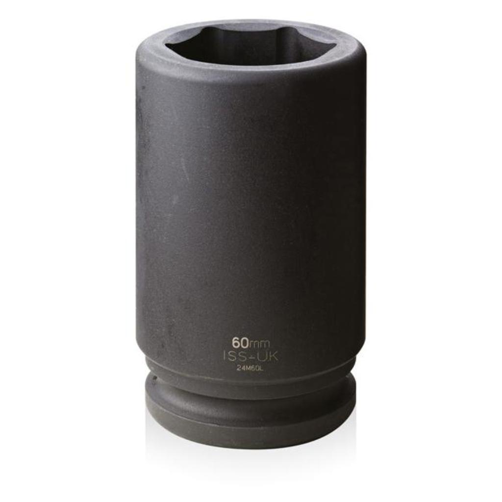 Six-Point 1-1/2" Square Drive Deep Length – Metric