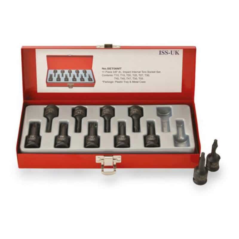 Beställ hylsset 3/8″ Drive 11 Piece Male Torx Set från Hylsexperten.se