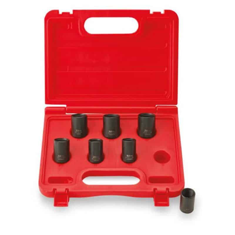 Beställ 1/2″ Drive 7 Piece Lug Nut Remover Socket Set från Hylsexperten.se